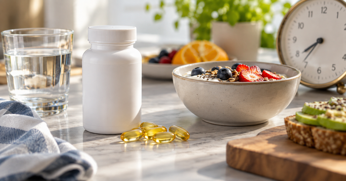 OMega 3 dose timing when to take