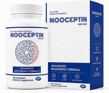 Nooceptin: Complete Nootropic Stack for Memory & Focus